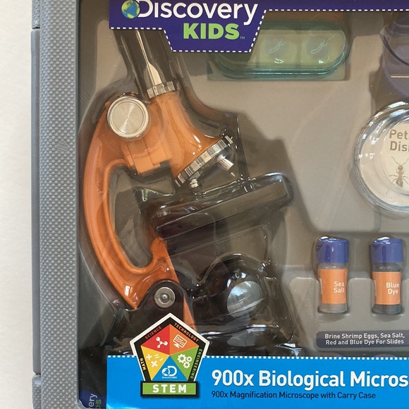 Discovery Kids 900x Biological Microscope With Carry Case - Picture 2 of 8